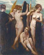 Emile Bernard Bathers in the lagoon oil painting picture wholesale